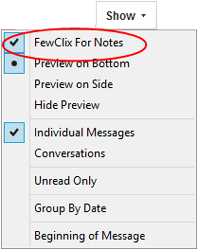 Launching FewClix for Notes