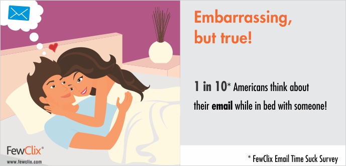 What do 1 out of 10 Americans think about while in bed with someone?
