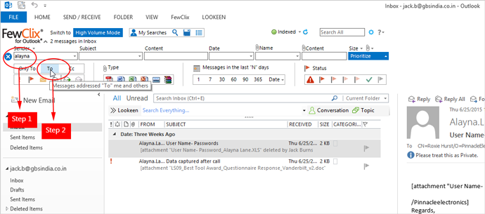 find attachments using Attachment View - Help