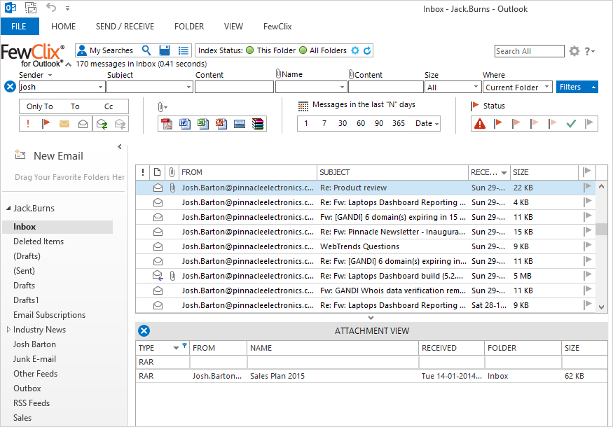 Screen 4 - Attachment View